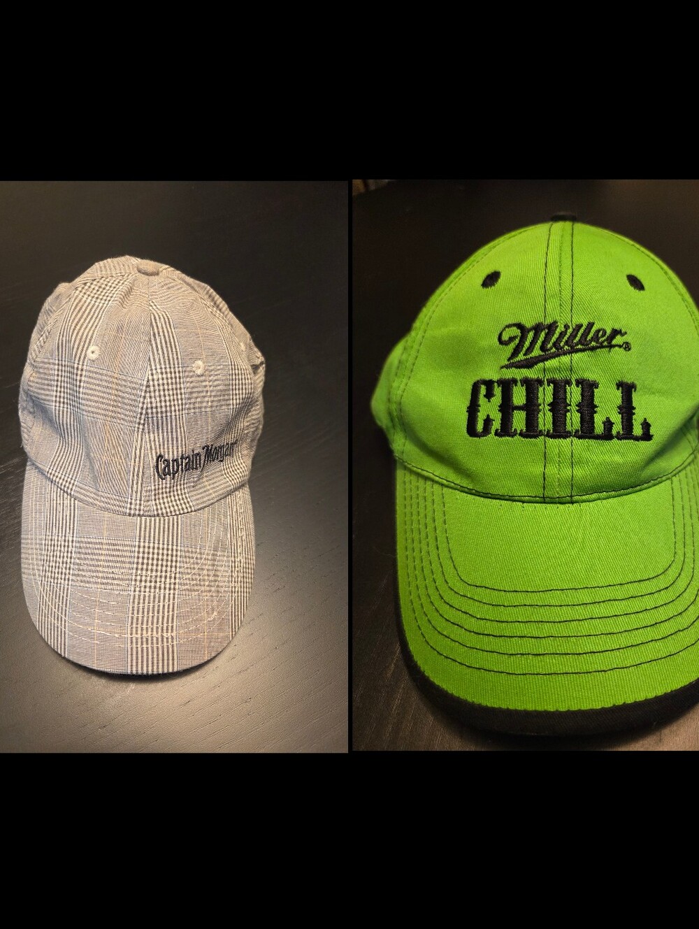 Hat Bundle | Miller Chill & Captain Morgan Baseball Caps